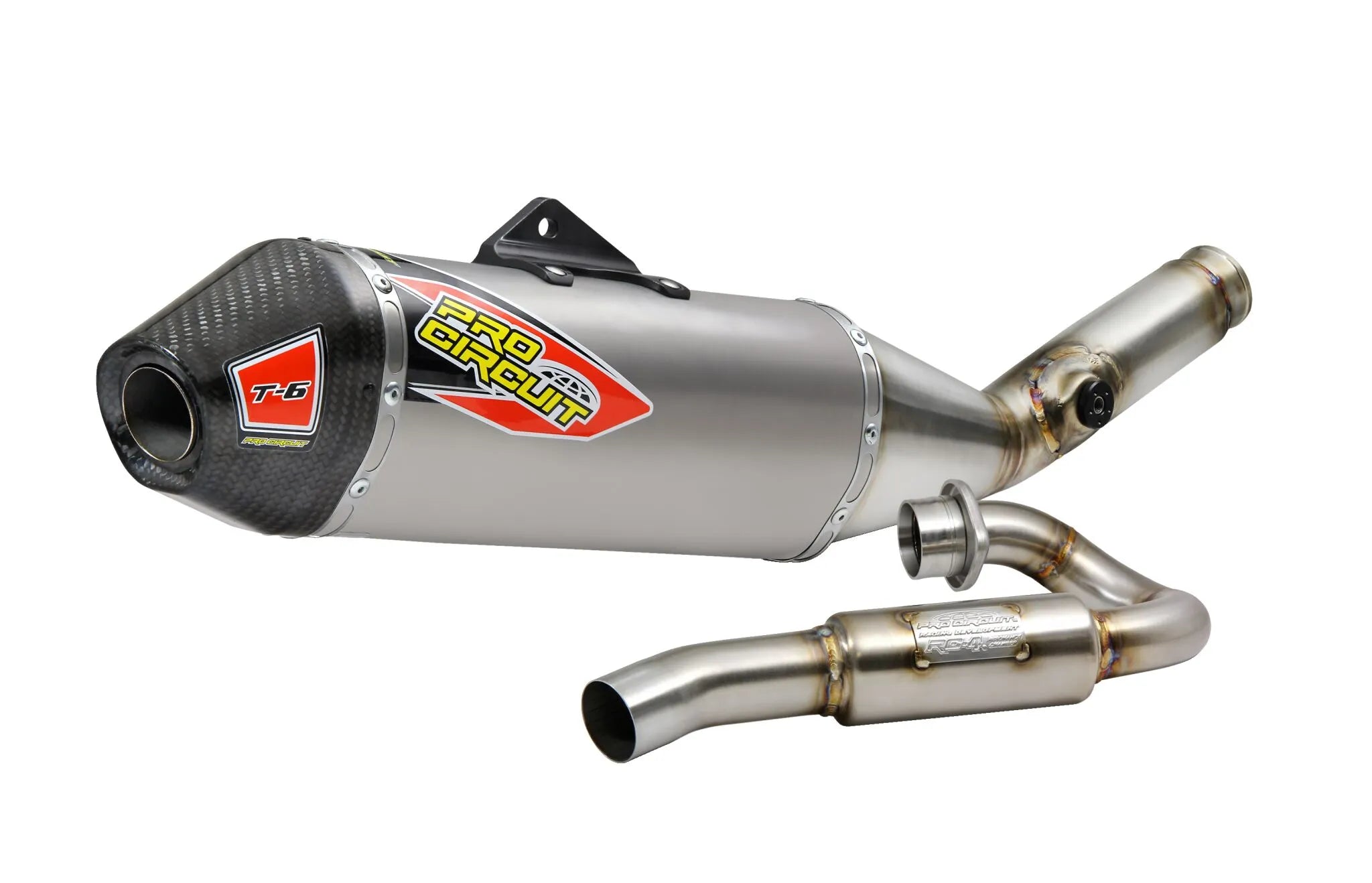 Pro Circuit T-6 Euro Auspuffanlage Ss/ti/cf Komplettanlage