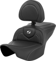 Saddlemen Roadsofa Carbon Fiber Seat - For Harley Davidson