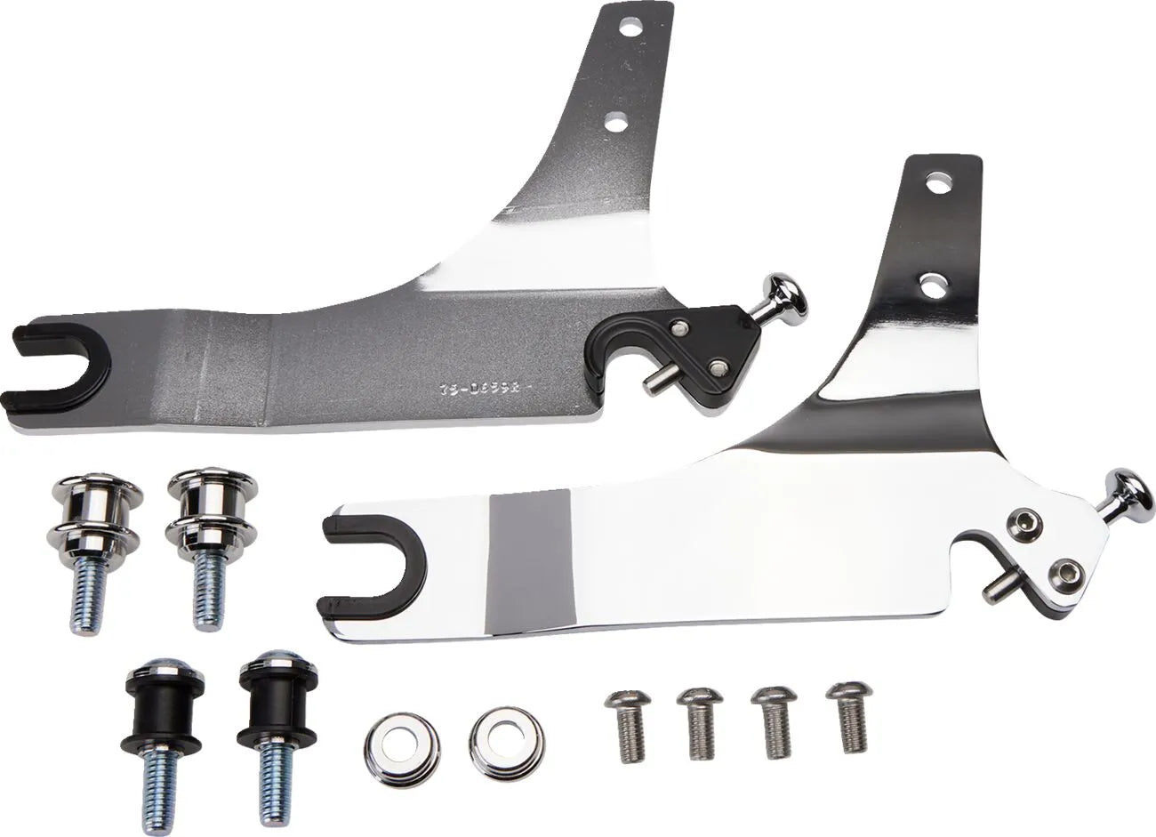 Cobra Detachable Backrest Kit - Chrome Finish