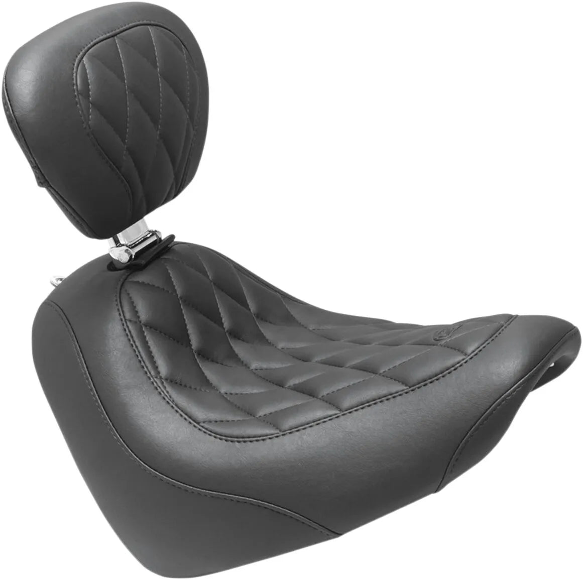 Solo Mustang Wide Tripper Seat - For Harley Davidson