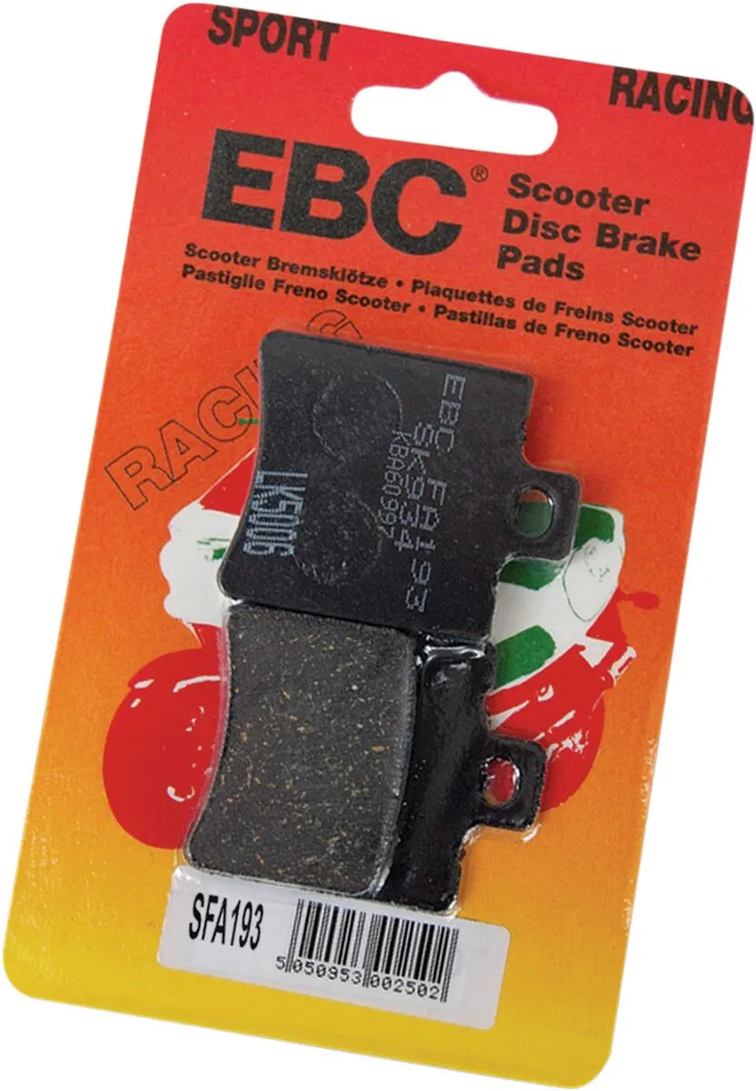 Ebc Scooter Sfa Brake Pads - Enhanced Stopping Power - Front & Rear