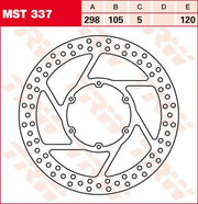 Trw Runde Feste Bremsscheibe Für 250-299mm - Vorne