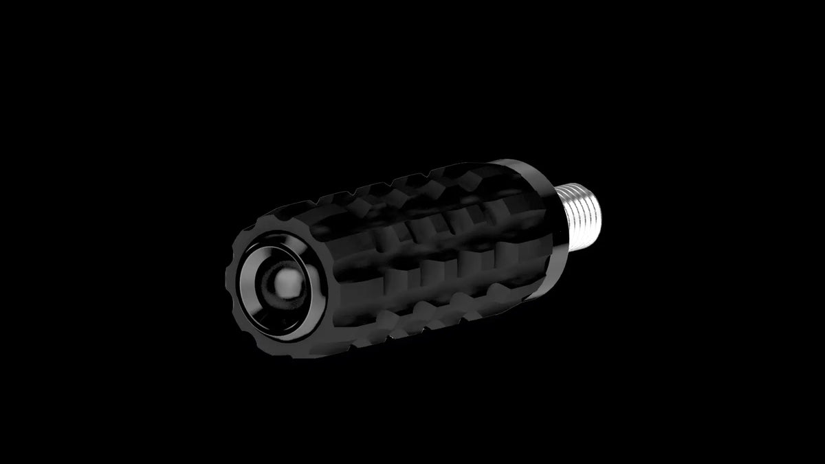 Burly Brand Reaper Billet Toe Peg Black Universal