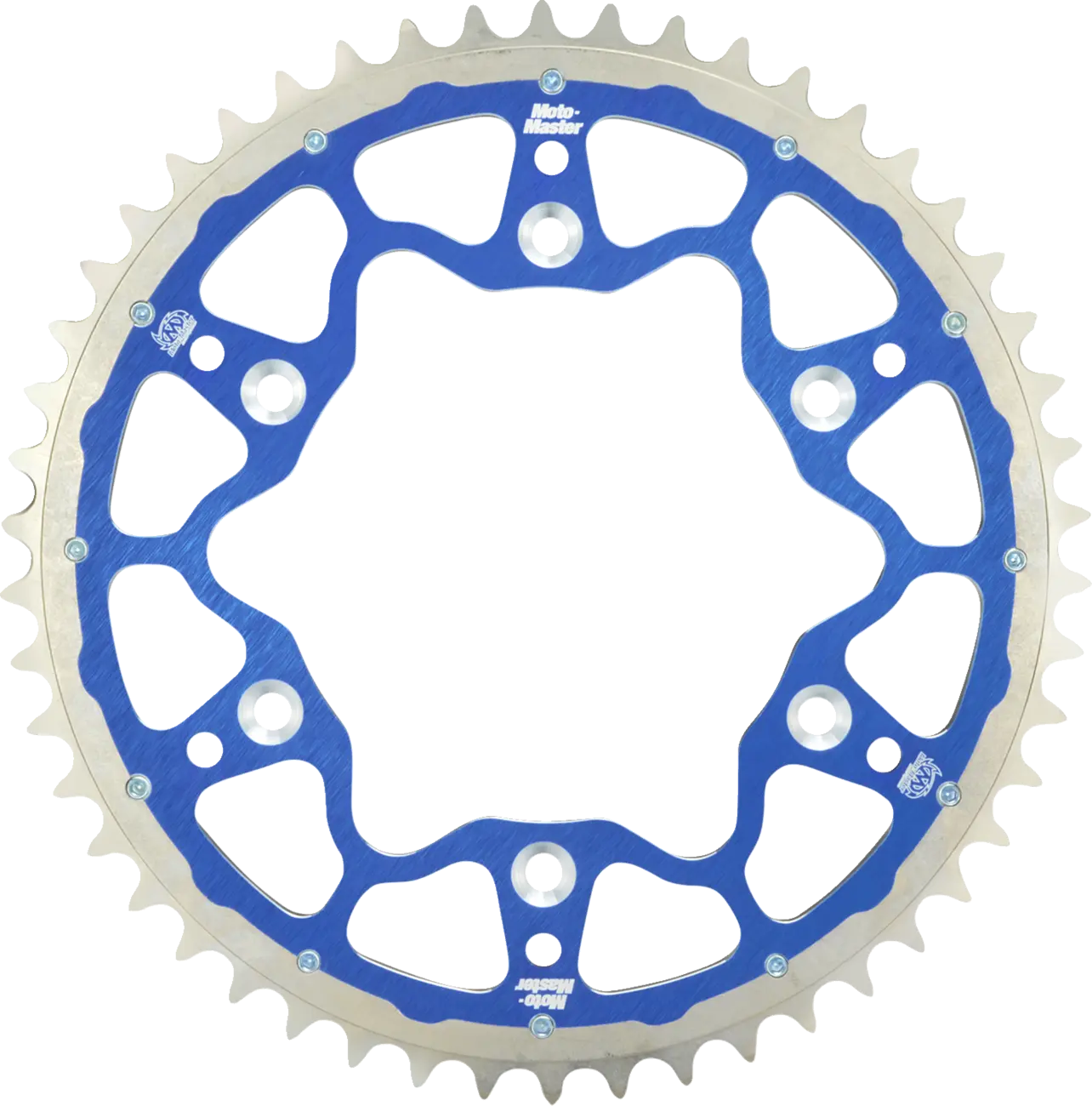 Moto-master Fusion Sprocket - 520 Chain, 52t - Blue