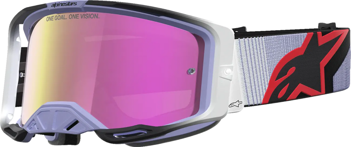 Alpinestars Vision 8 Maven Goggle LAV Black Mirror-Pink