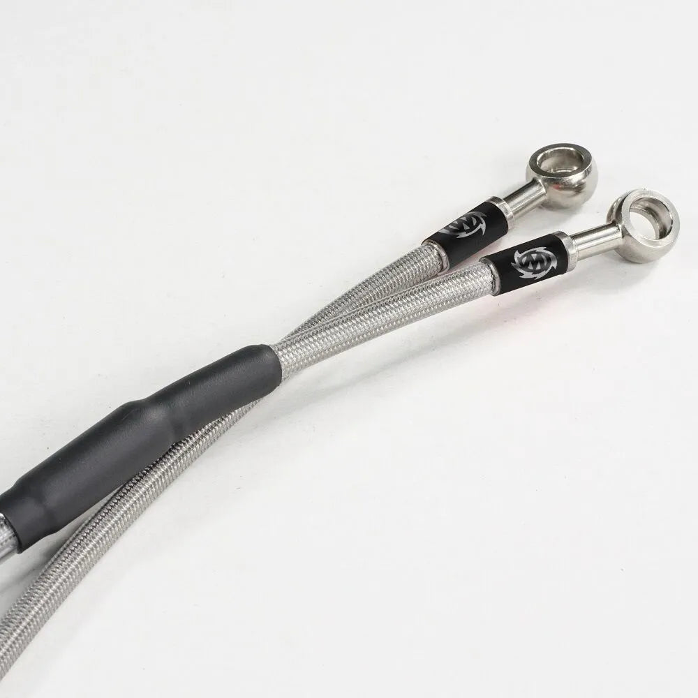 Moto-Master Edelstahl Bremsleitungssatz hinten