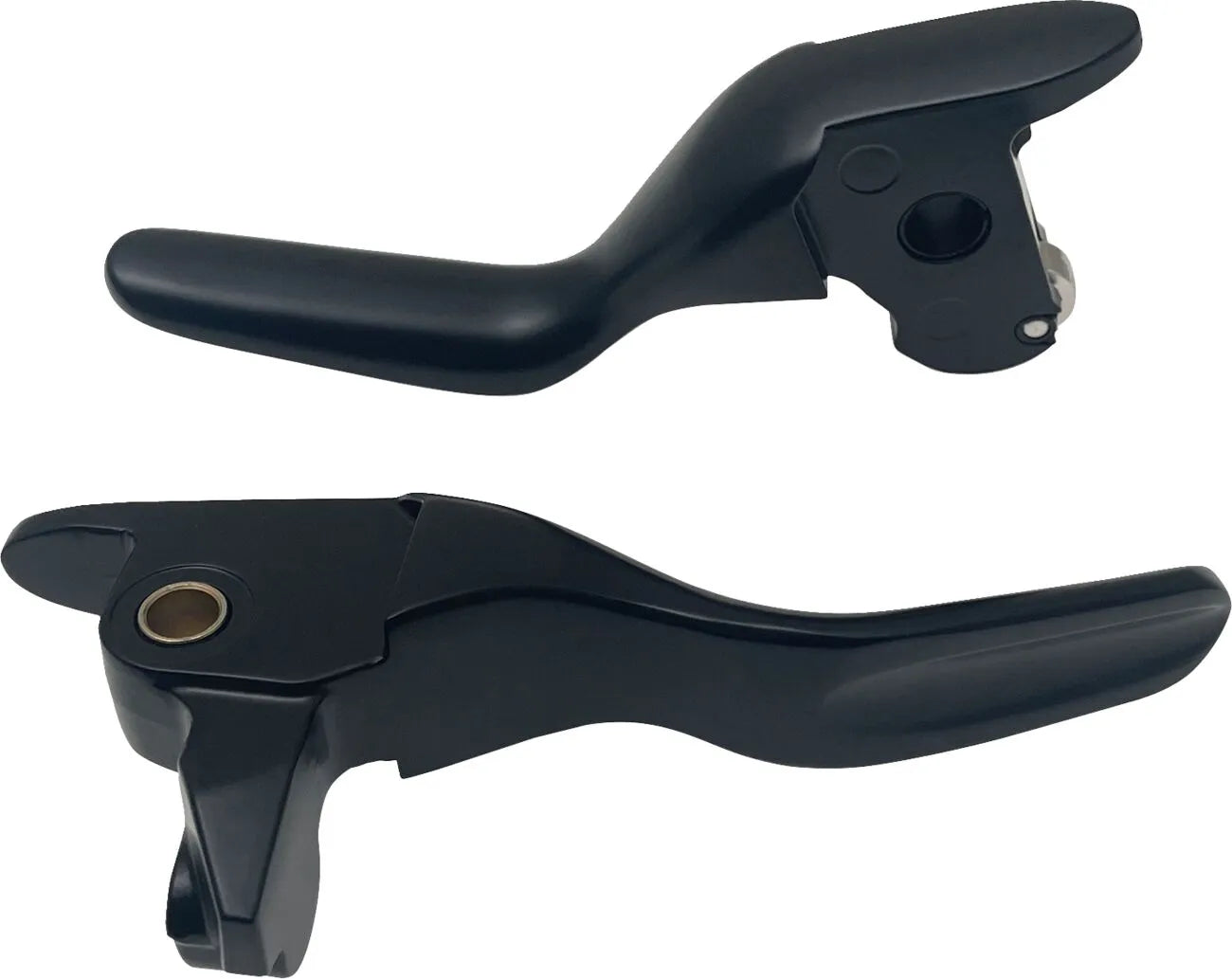 Drag Specialties Short Lever Set - Black Aluminum