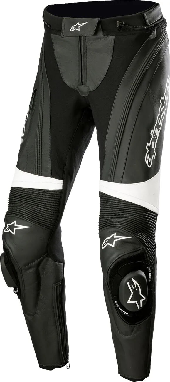 Alpinestars Stella Missile V3 Women's Leather Motorcycle Pants - Black