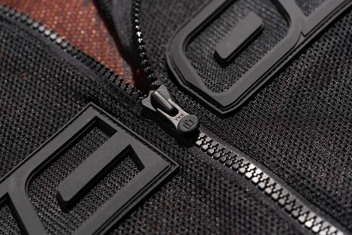 Icon Mesh Af™ Leather Jacket - Black