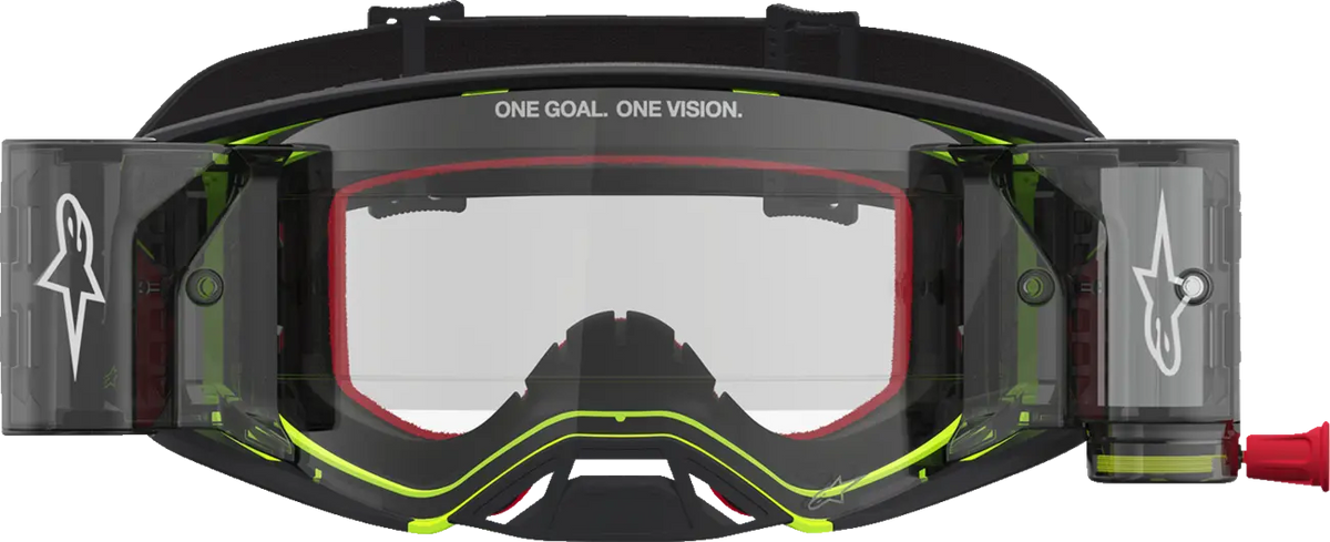 Alpinestars Supertech Firma Roll-Off Goggle Black Yellow Flo