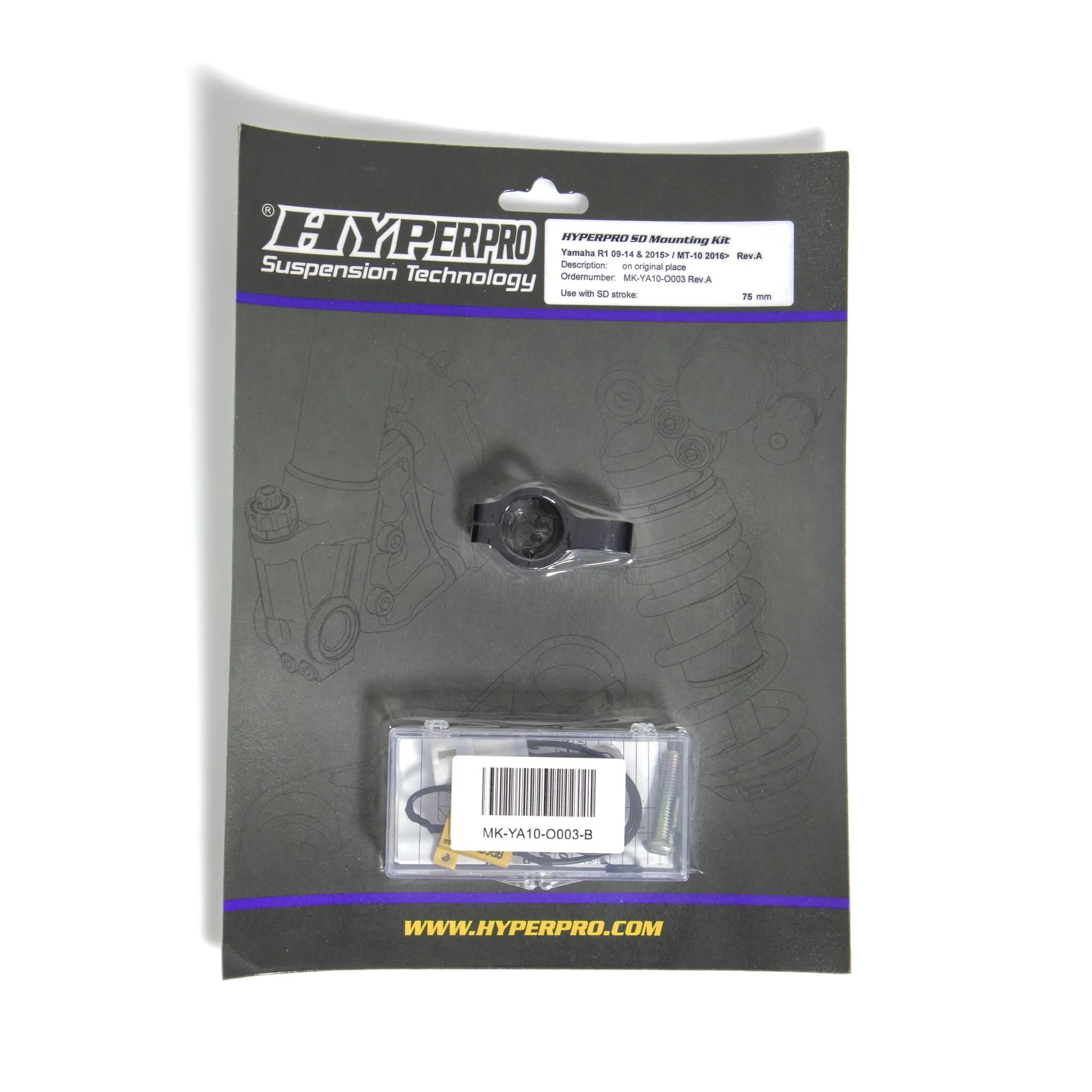 Hyperpro Steering Damper Mounting Kit