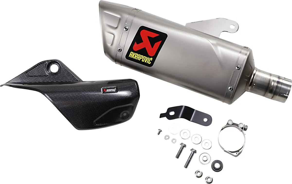 Akrapovic Titanium Slip-on Line Schalldämpfer - ECE Straßenzulassung