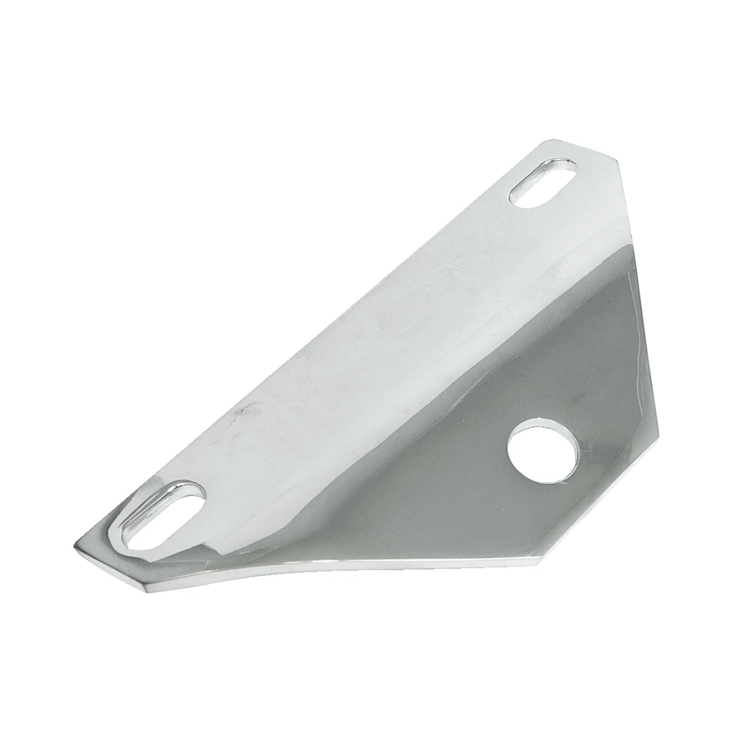 MCS Custom headlamp mount bracket - Chrome