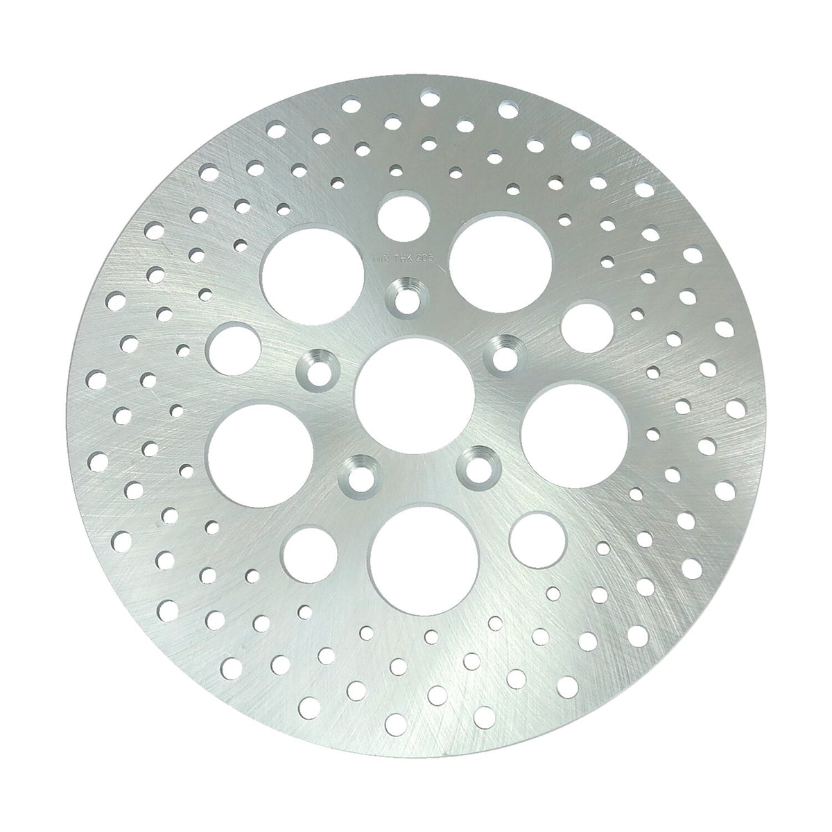 MCS Drilled rear brake rotor 11.5" - Stainless steel