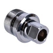 MCS Fork tube plug - Chrome