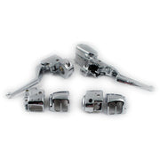 MCS Handlebar control kit chrome 9/16" bore