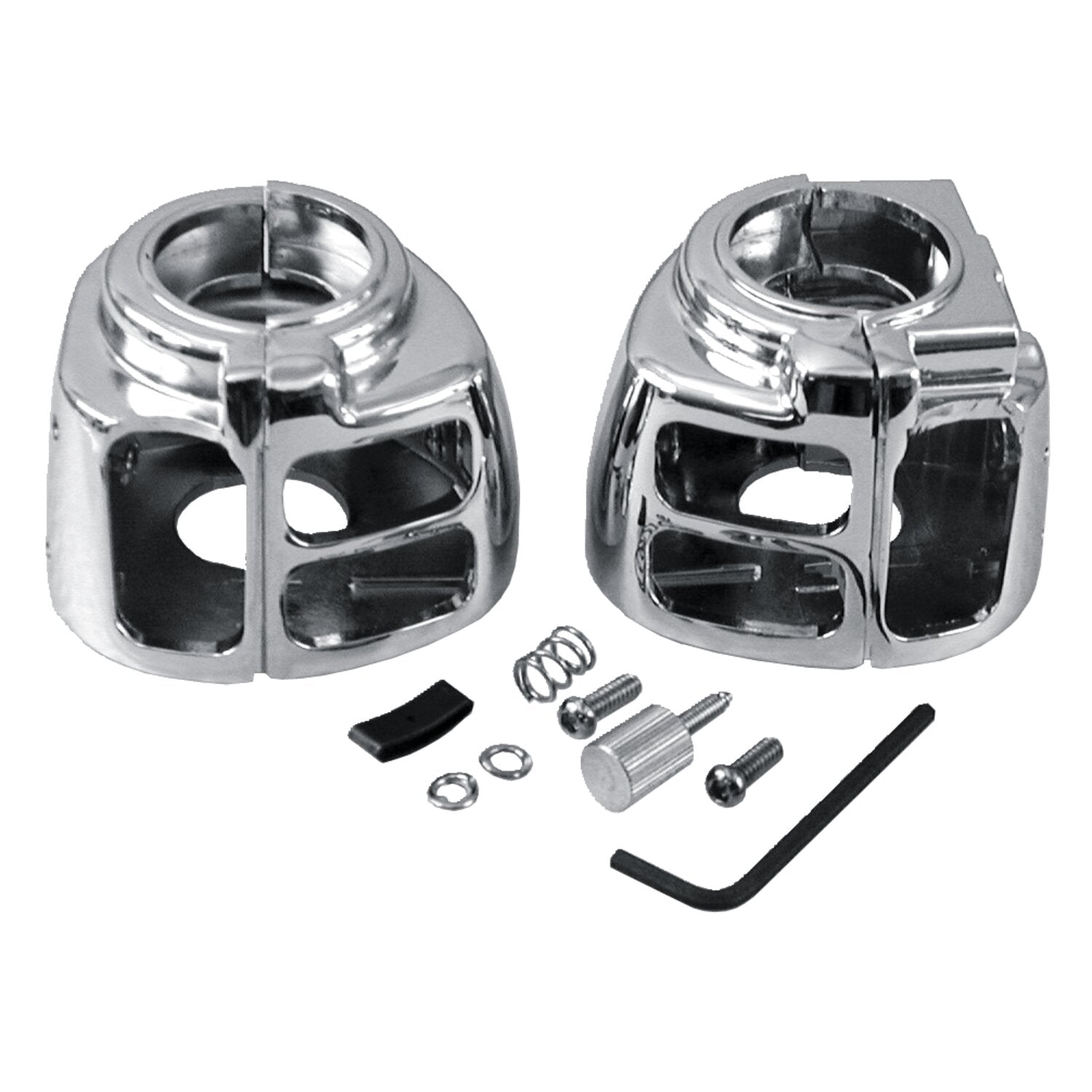 MCS Switch housing set chrome