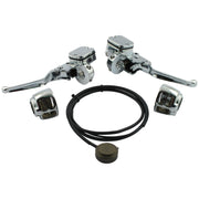 MCS Handlebar control hydr - Clutch conversion kit - Chrome