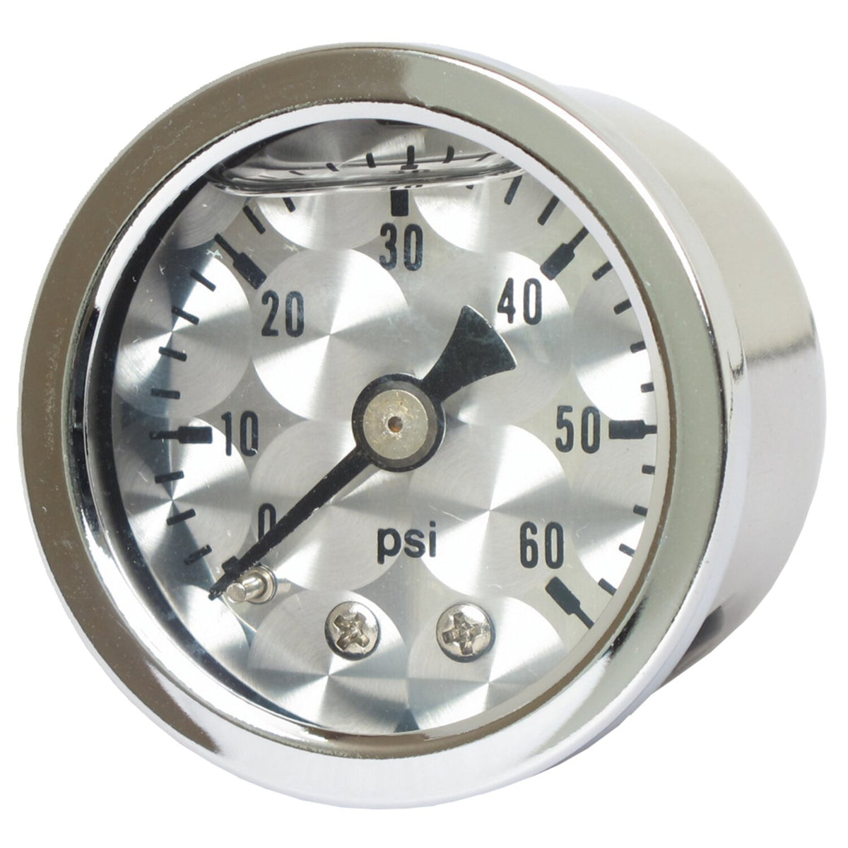Marshall oil pressure gauge 0-60 PSI - Stainless housing