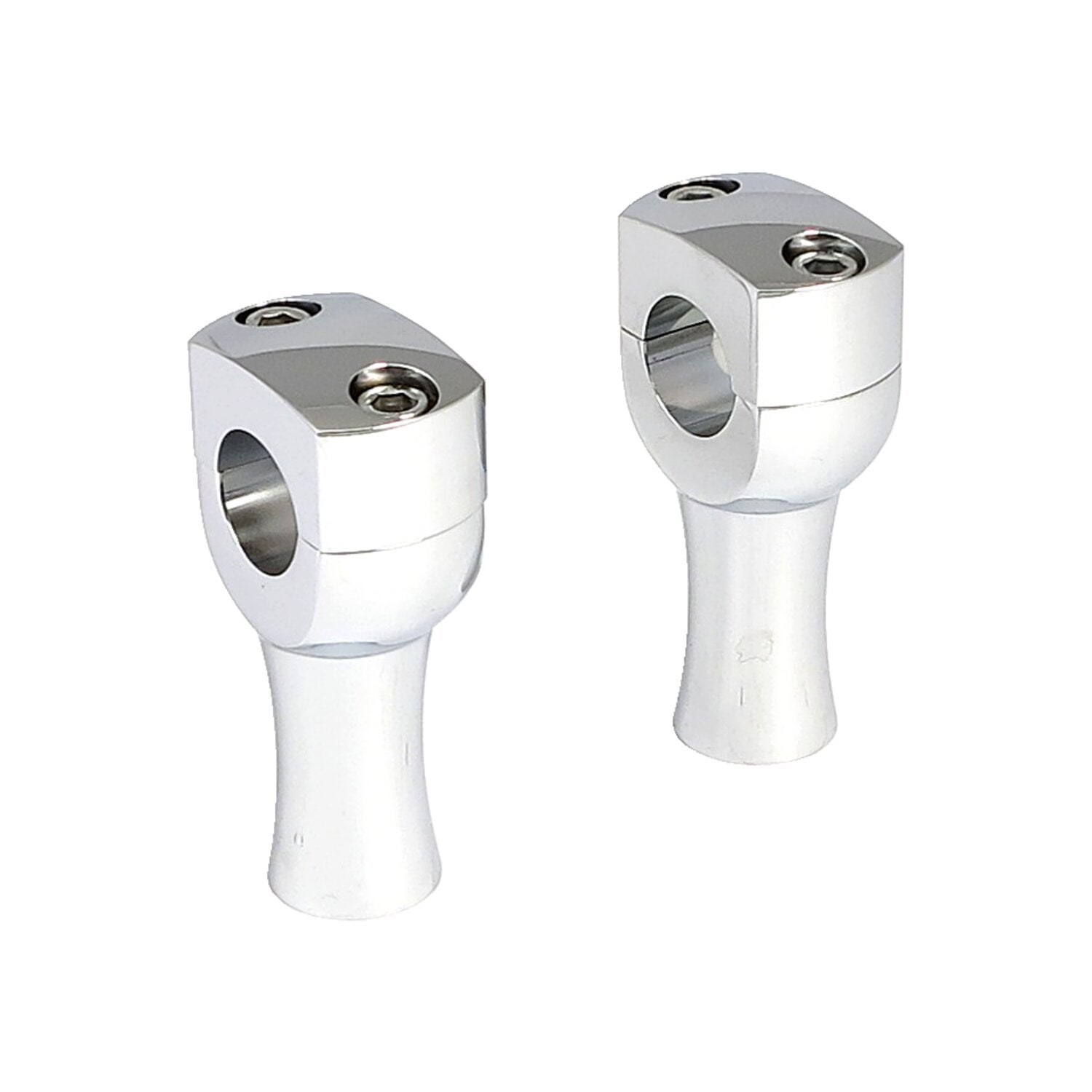 MCS Dighton 3" domed risers - Chrome
