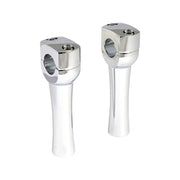 MCS Dighton 5" domed risers - Chrome