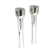 MCS Dighton 8" domed risers - Chrome