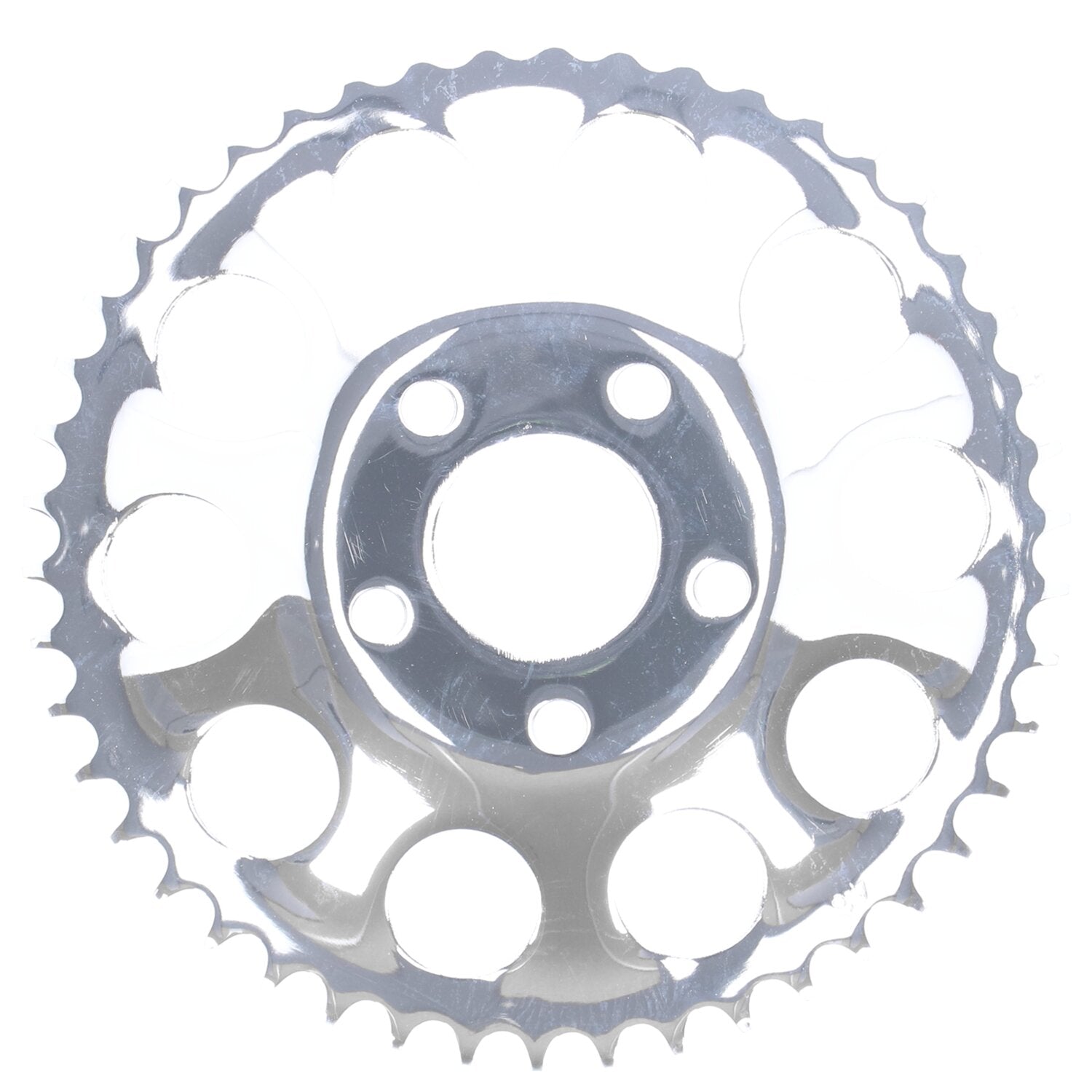 MCS Rear sprocket chrome - 46t