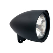 MCS Smoothie 4-1/2" headlamp with peak visor - Black