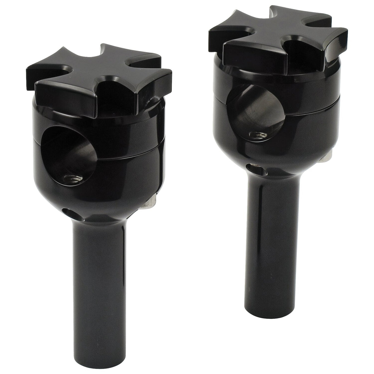 MCS Maltese riser set - 4" rise - Black