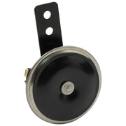 MCS Custom disc horn - round 72mm - low tone - Chrome / black