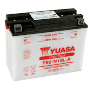 Yuasa Yumicron 12V lead-acid battery Y50-N18L-A - 20Ah