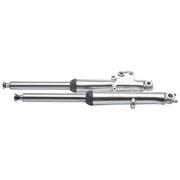 MCS 72-84 41mm fork tube & slider assembly set - +2" overstock