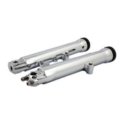 MCS Lower fork leg set - Chrome