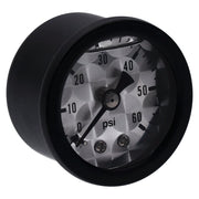 Marshall oil pressure gauge 0-60 PSI - Black housing