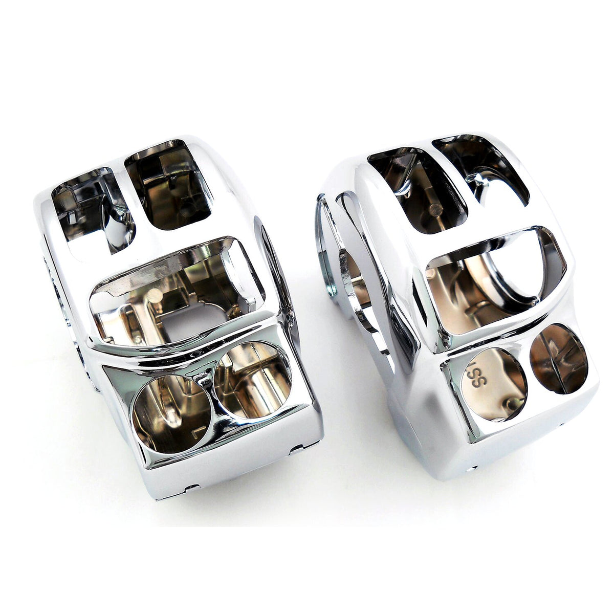 MCS Switch housing set - Chrome