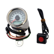 MCS Stoker electronic speedometer - 48mm - White face