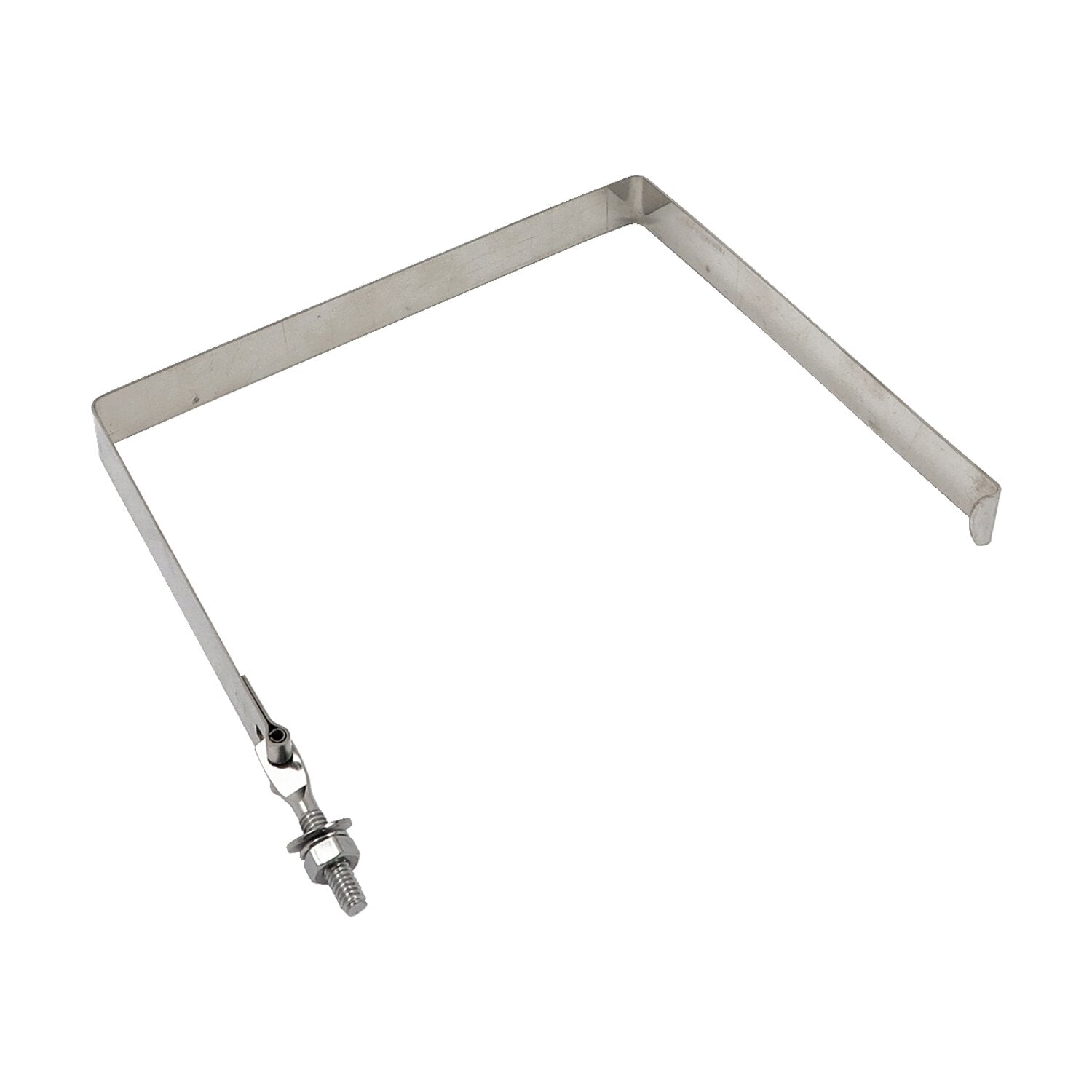 MCS Battery hold down strap - Polished stainless