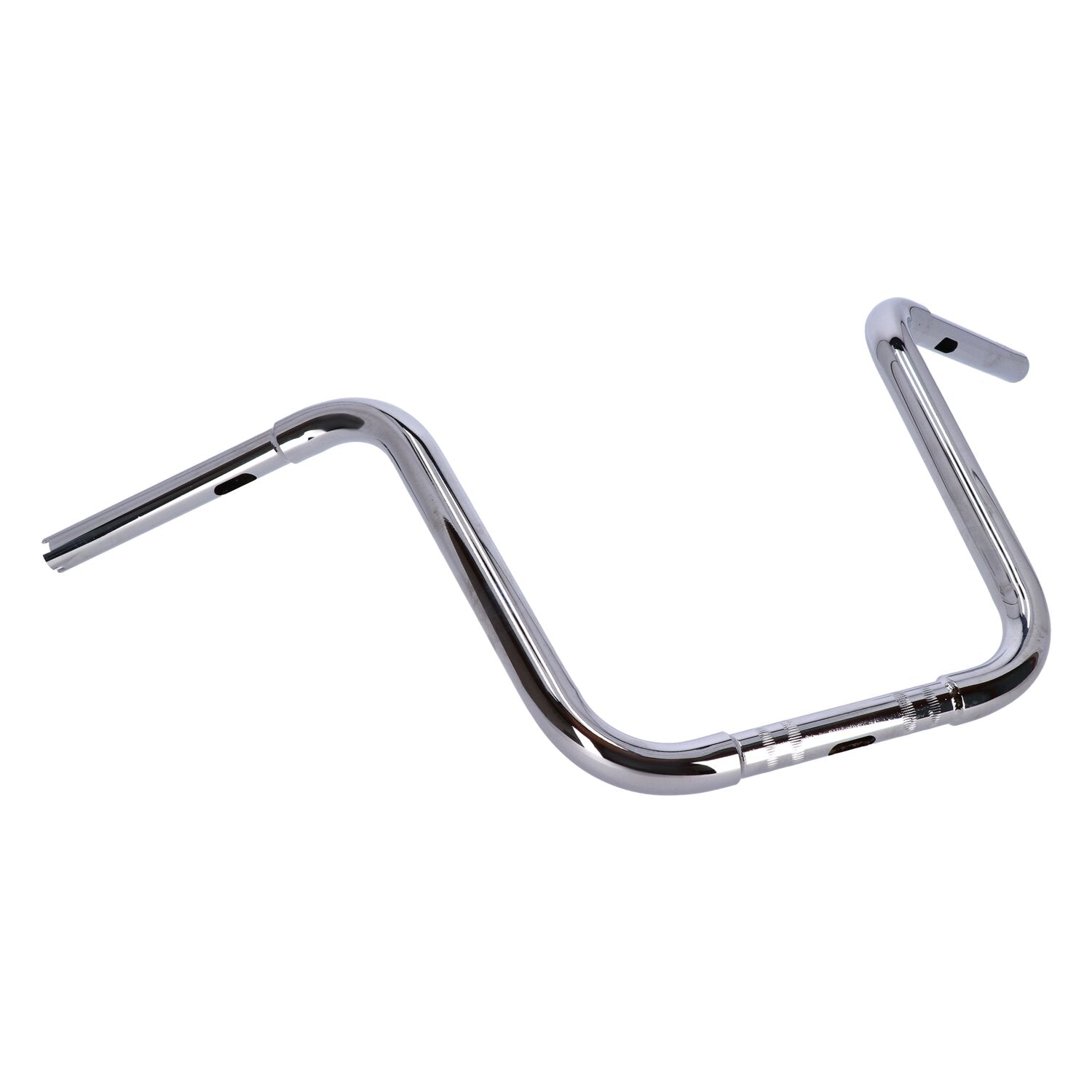 MCS 1-1/4" Buffalo Apehangers 16" high chrome