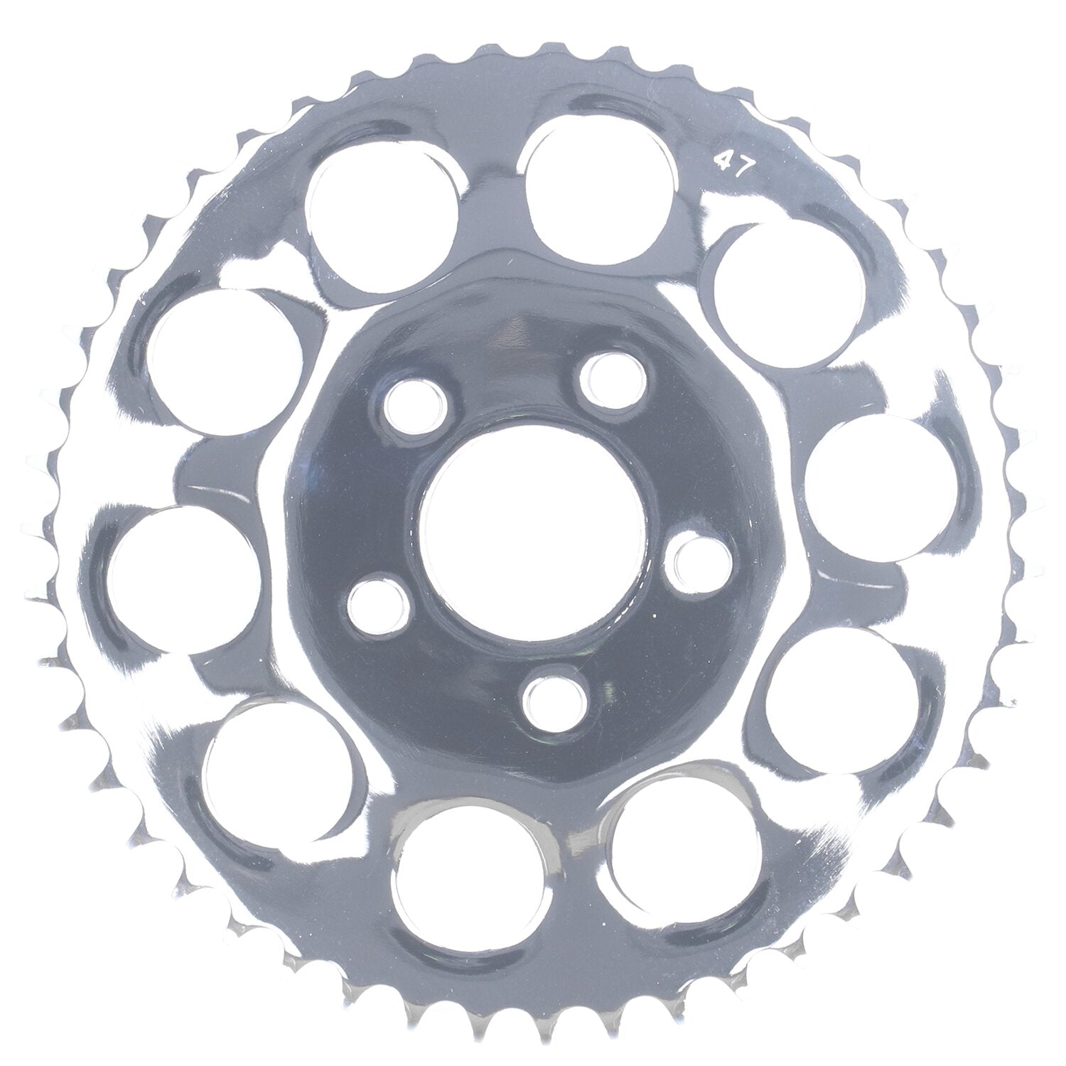 MCS Rear sprocket chrome - 47t