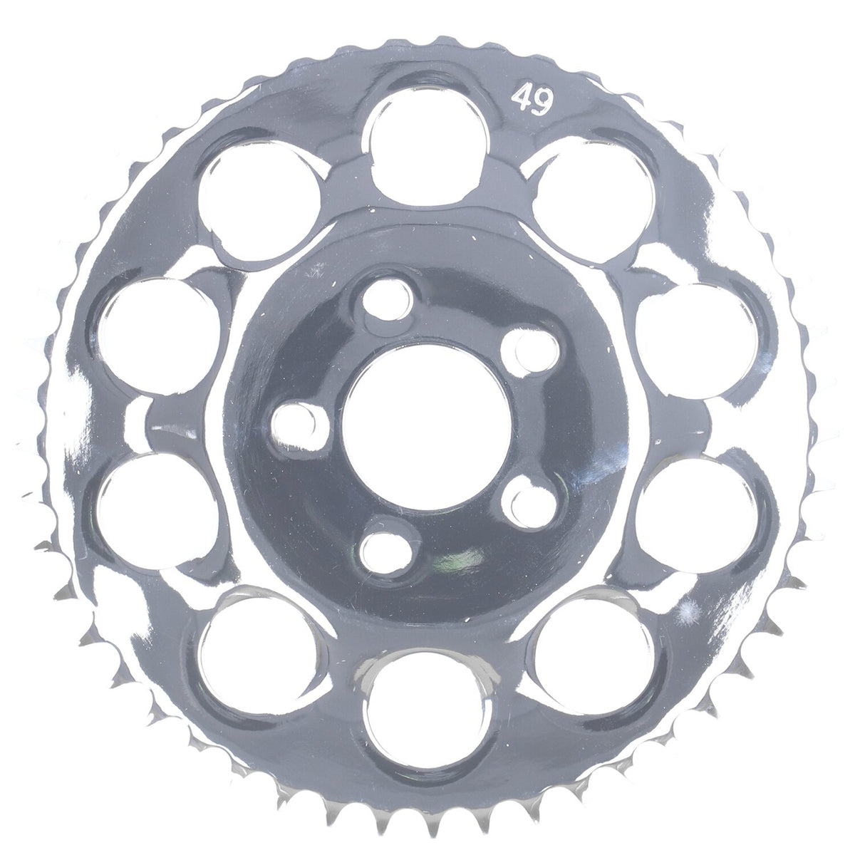 MCS Rear sprocket chrome - 49t