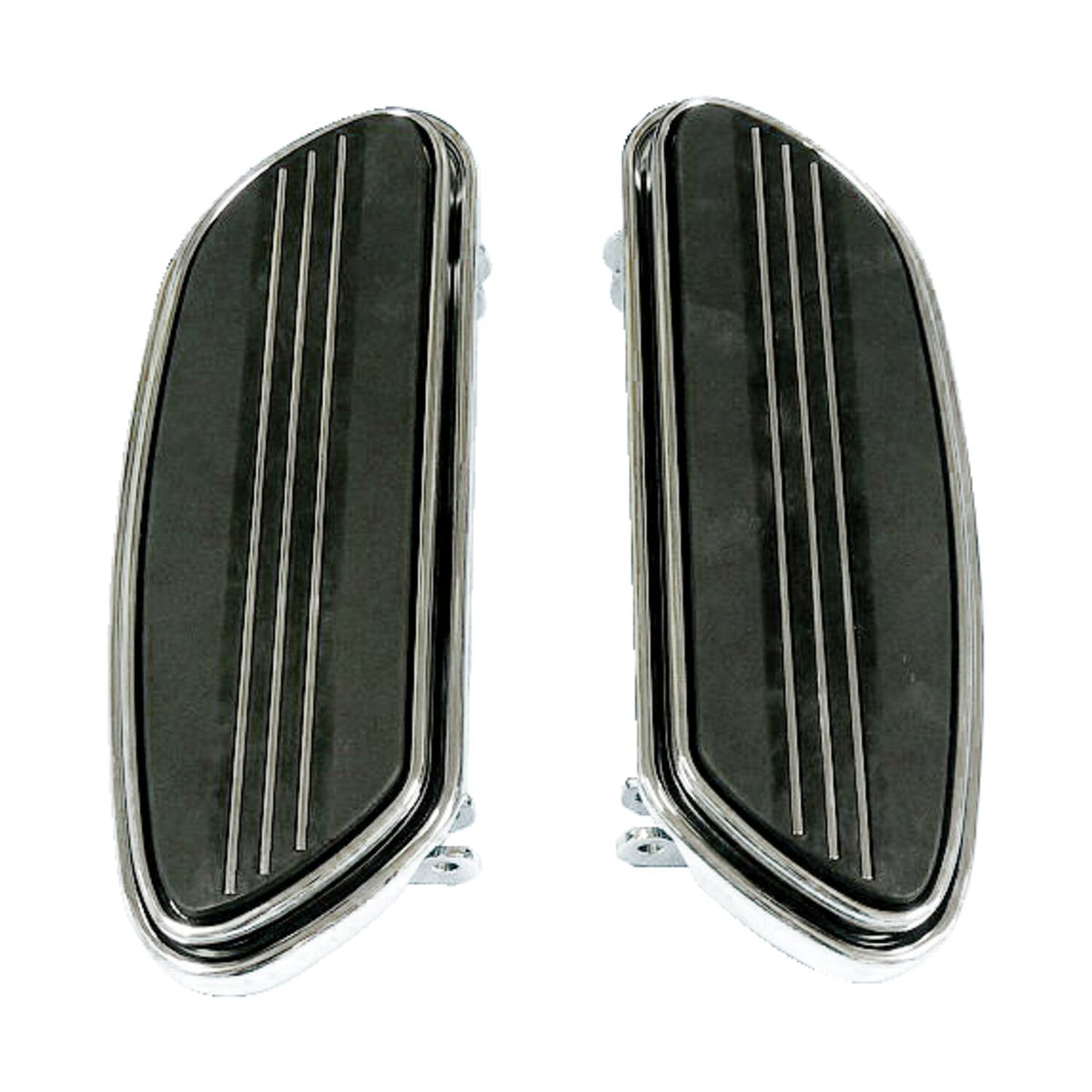 MCS Runway rider floorboards std - length - Chrome
