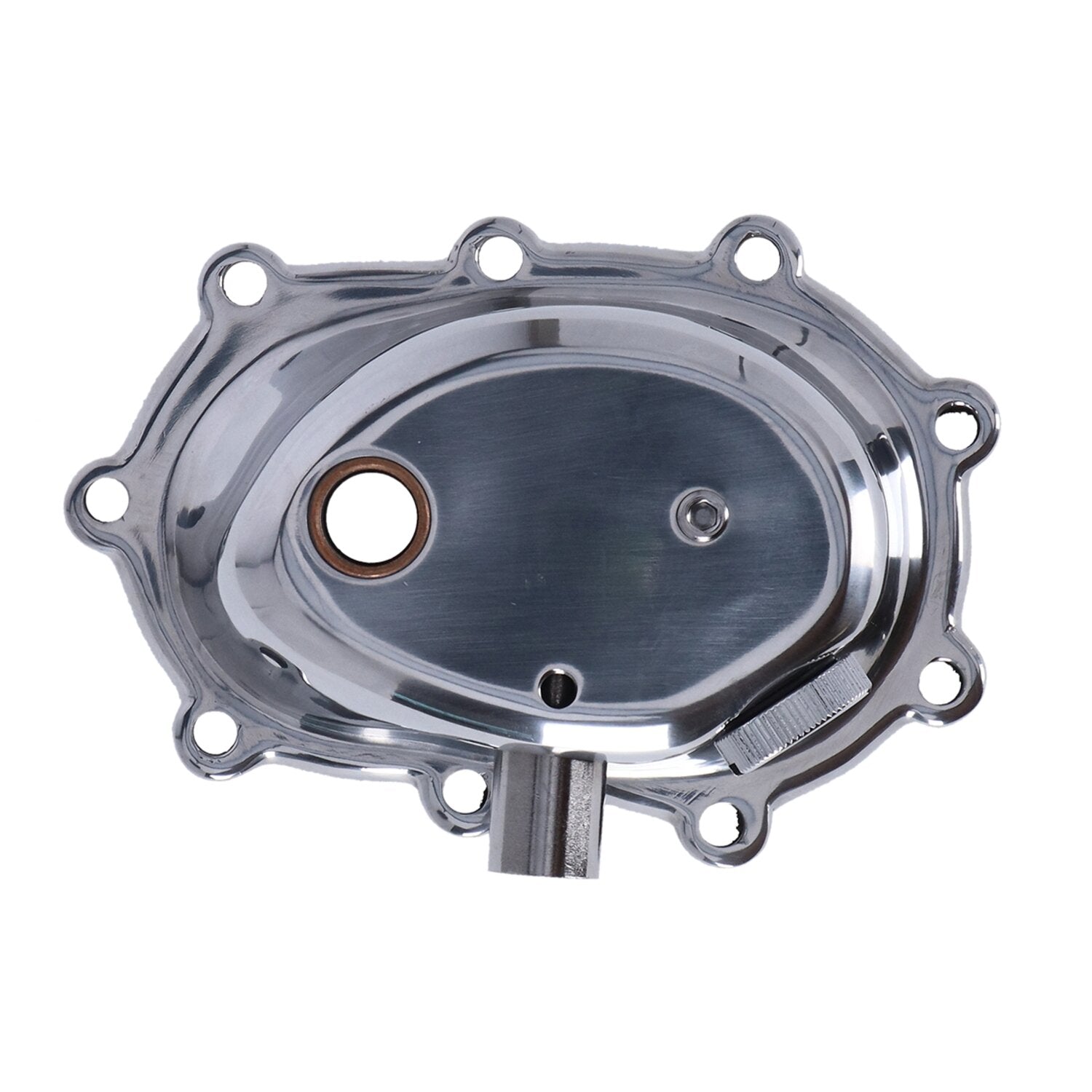 MCS Transmission end cover - kickstart - Polished