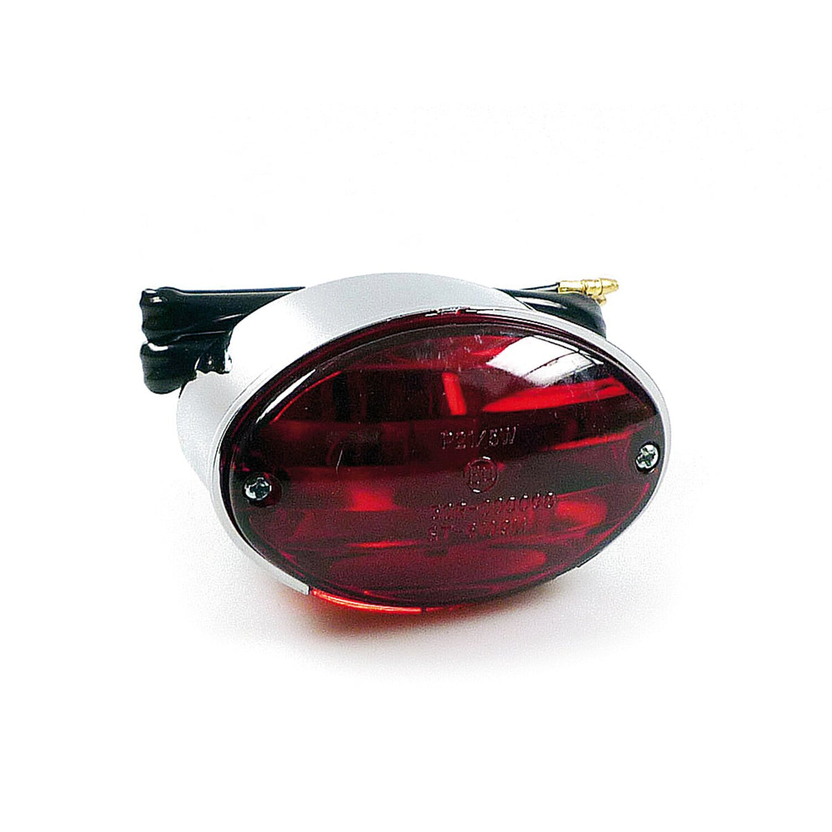 MCS Medium cateye taillight - Chrome