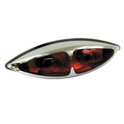 MCS L.A - taillight - Dual bulb - Chrome