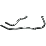 Paughco Upswept head pipes - over transmission Slash cut