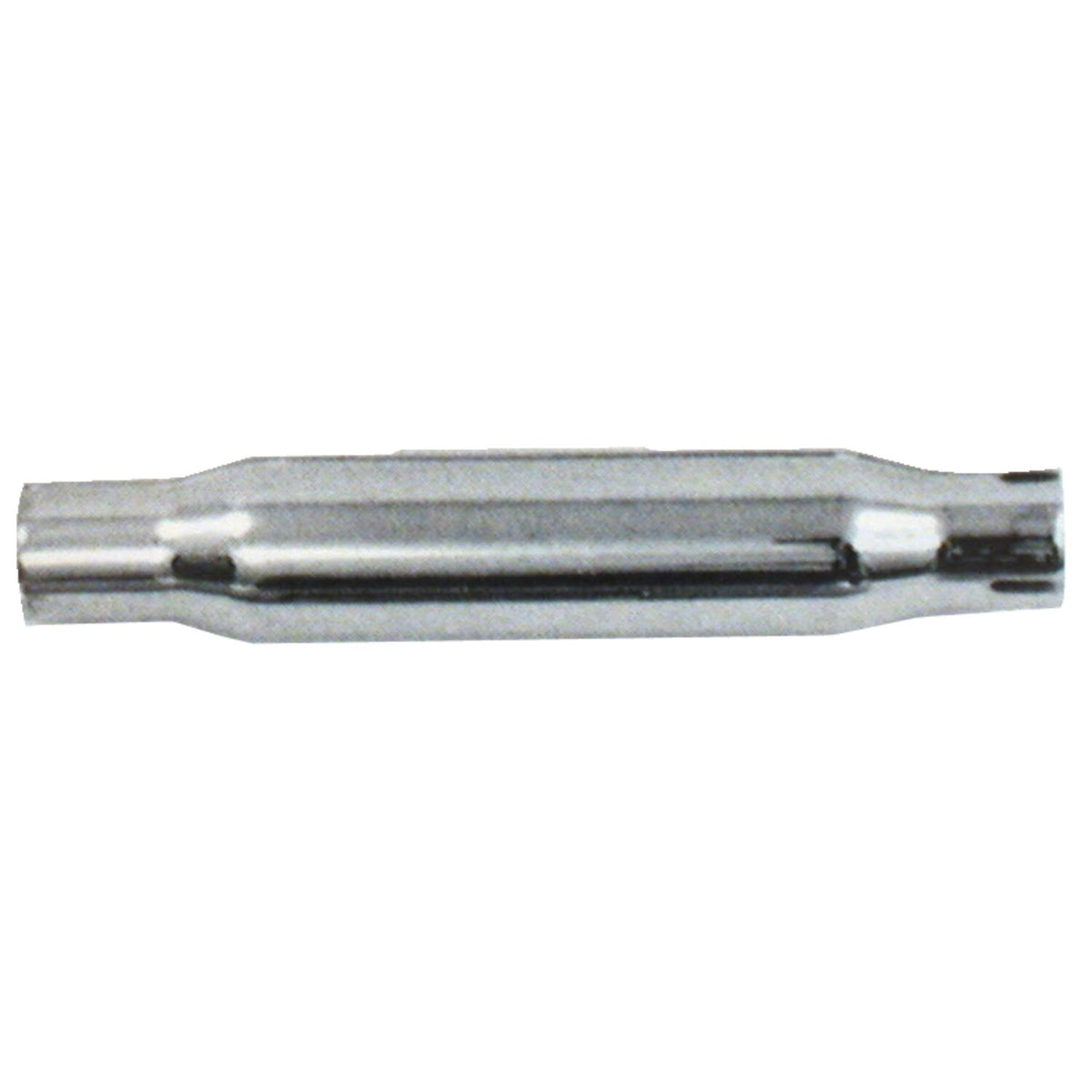 Paughco Shorty Straight cut universal muffler - 16" long