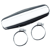 Paughco Straight Heatshield / boot guard - 16" - Chrome