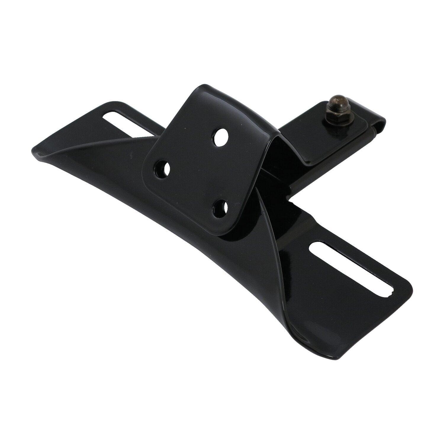 MCS License plate bracket OEM style 3-hole - Black
