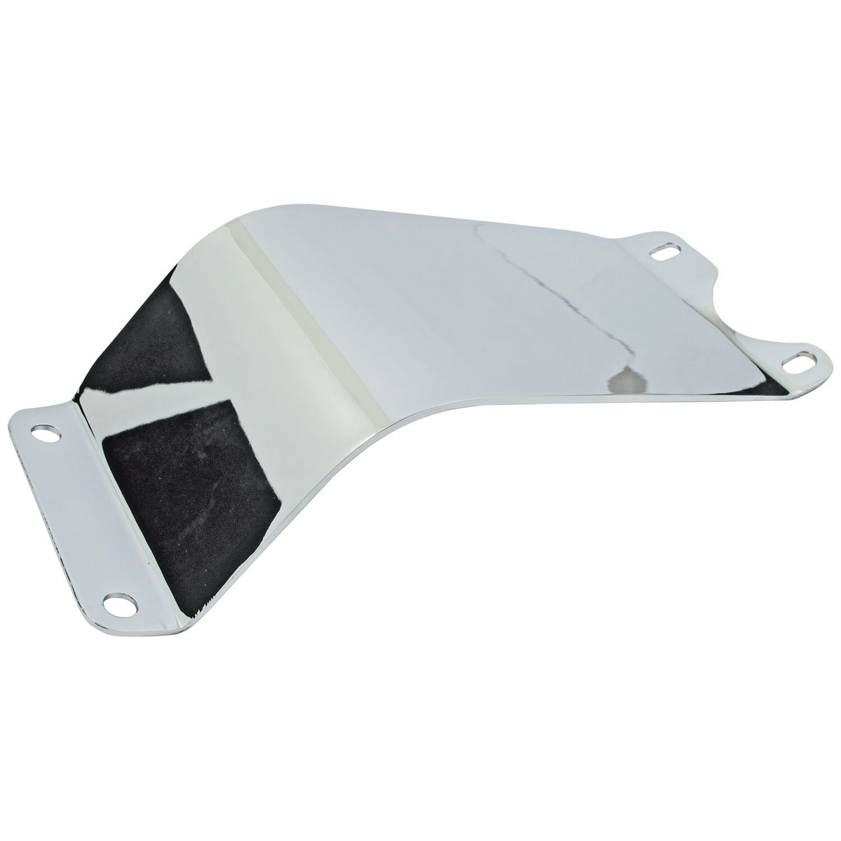 Paughco engine skid plate - Ribbed - Chrome