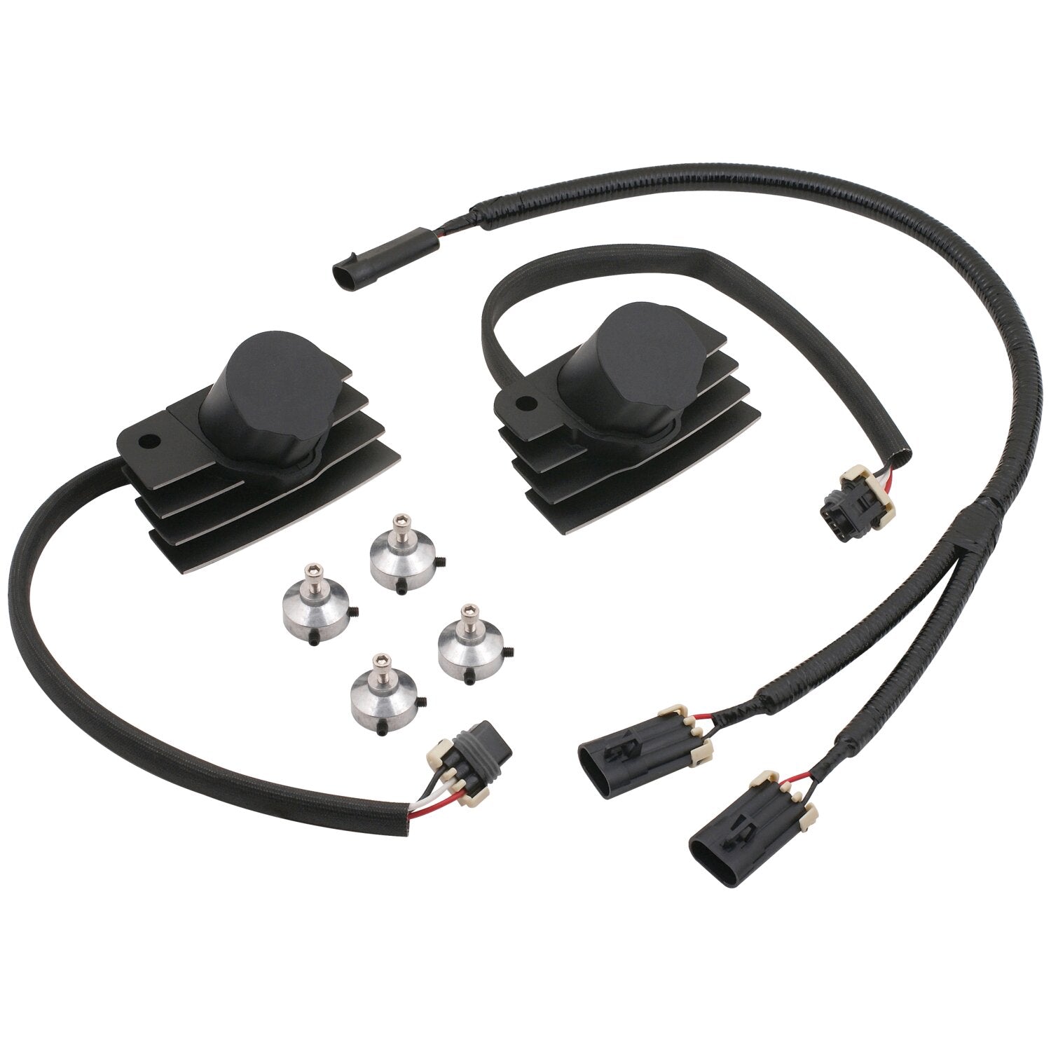Accel Stealth Cop super coil kit long - Black